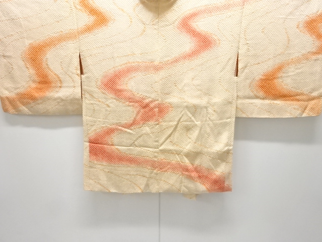 本総絞り　流水模様絵羽織